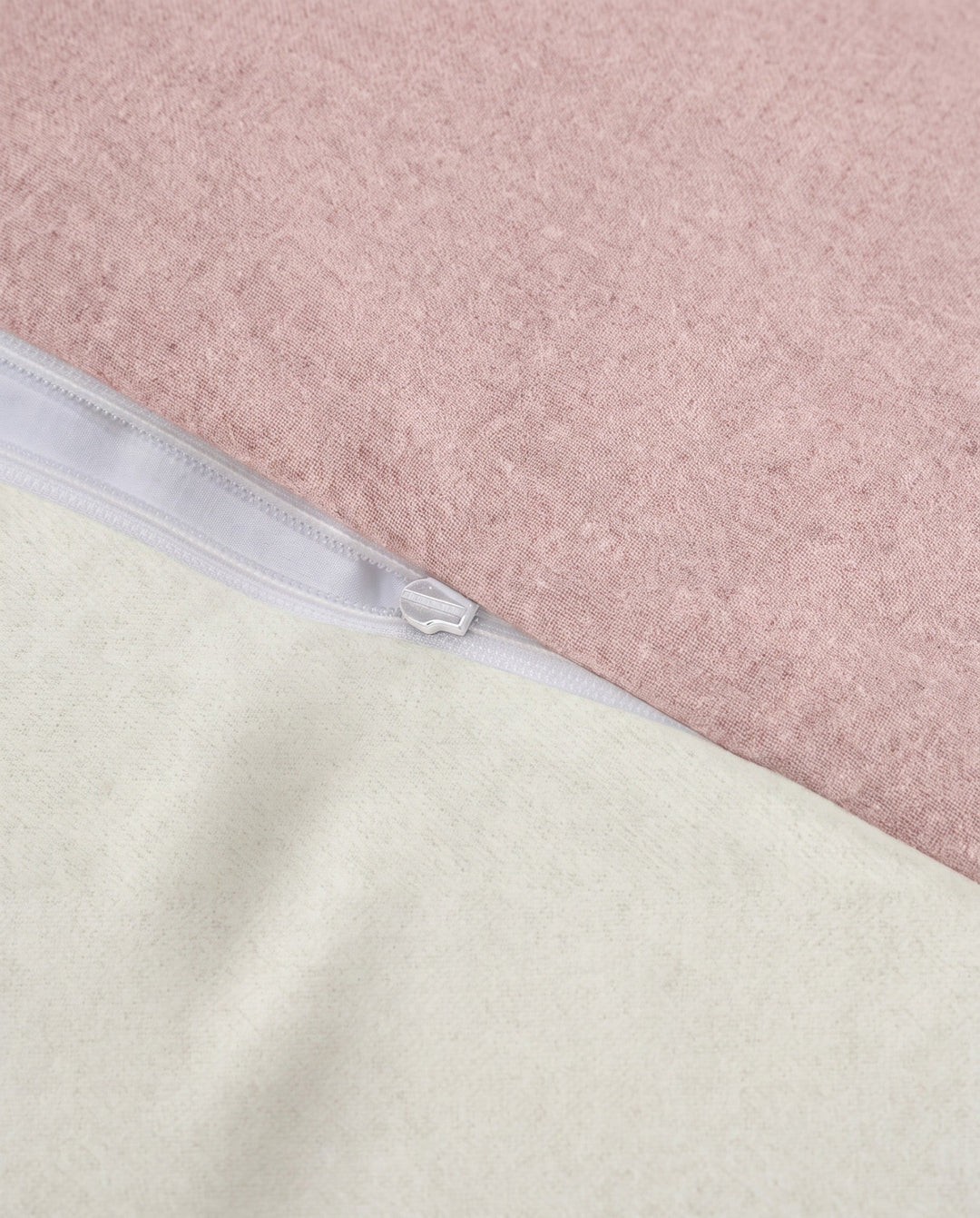 Melange Flanell Bettwäsche aus 100 % Baumwolle | Beidseitig angeraut, OEKO-TEX zertifiziert, mit Reißverschluss und 60 °C waschbar