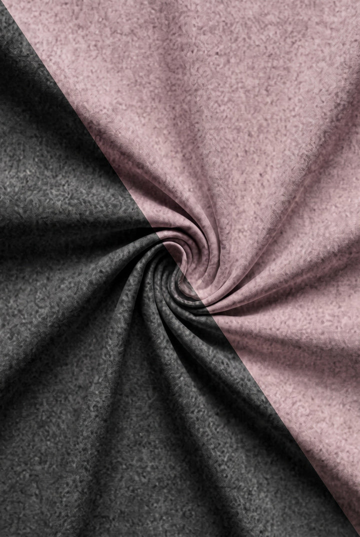 Melange Flanell Bettwäsche aus 100 % Baumwolle | Beidseitig angeraut, OEKO-TEX zertifiziert, mit Reißverschluss und 60 °C waschbar