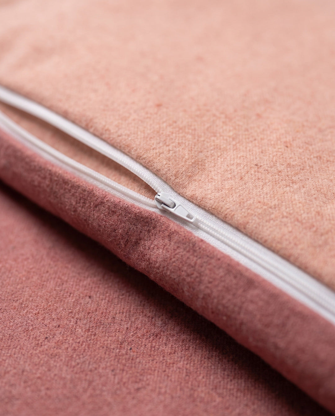Melange Flanell Bettwäsche aus 100 % Baumwolle | Beidseitig angeraut, OEKO-TEX zertifiziert, mit Reißverschluss und 60 °C waschbar
