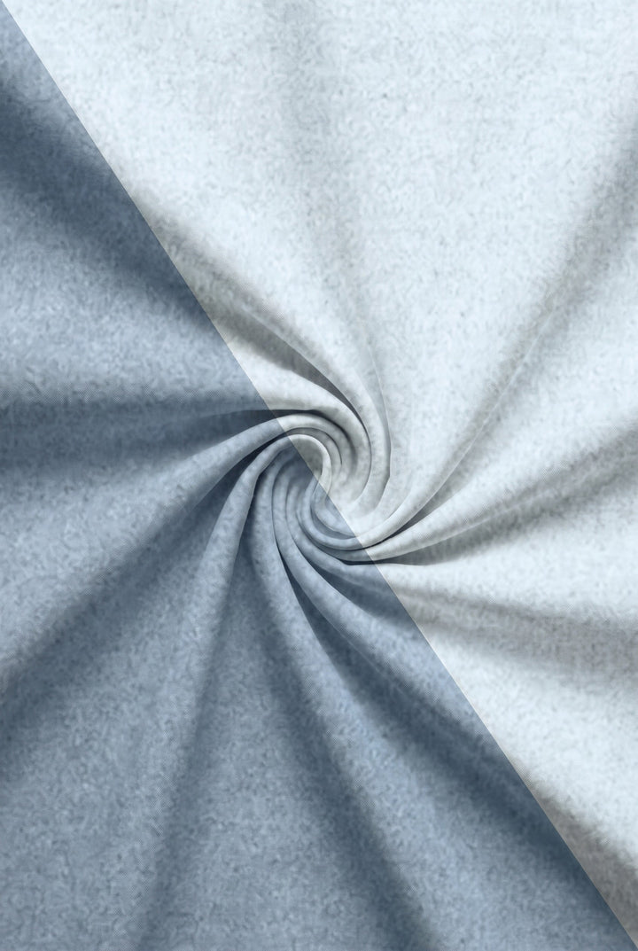 Melange Flanell Bettwäsche aus 100 % Baumwolle | Beidseitig angeraut, OEKO-TEX zertifiziert, mit Reißverschluss und 60 °C waschbar