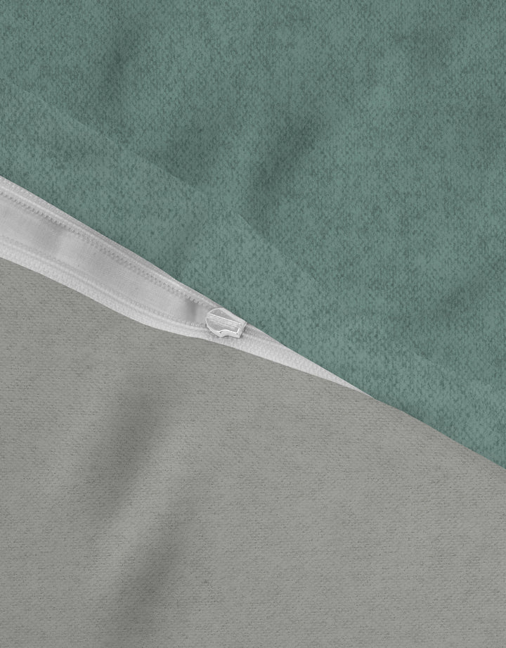 Melange Flanell Bettwäsche aus 100 % Baumwolle | Beidseitig angeraut, OEKO-TEX zertifiziert, mit Reißverschluss und 60 °C waschbar