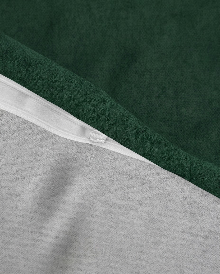 Melange Flanell Bettwäsche aus 100 % Baumwolle | Beidseitig angeraut, OEKO-TEX zertifiziert, mit Reißverschluss und 60 °C waschbar