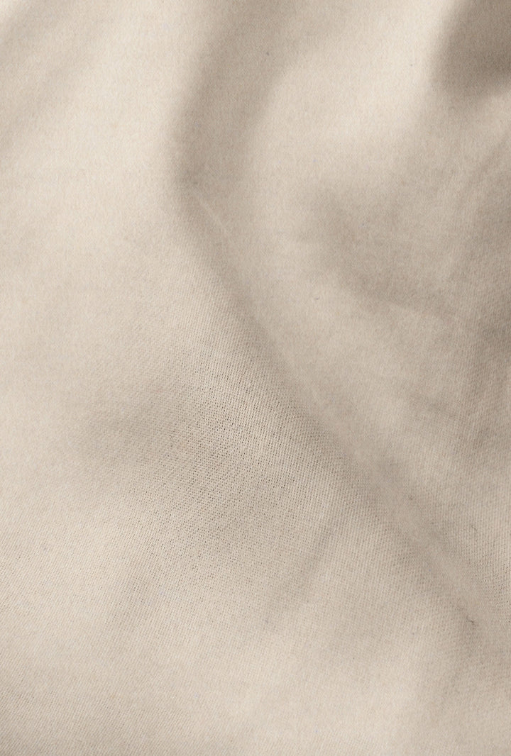 Melange Flanell Bettwäsche aus 100 % Baumwolle | Beidseitig angeraut, OEKO-TEX zertifiziert, mit Reißverschluss und 60 °C waschbar