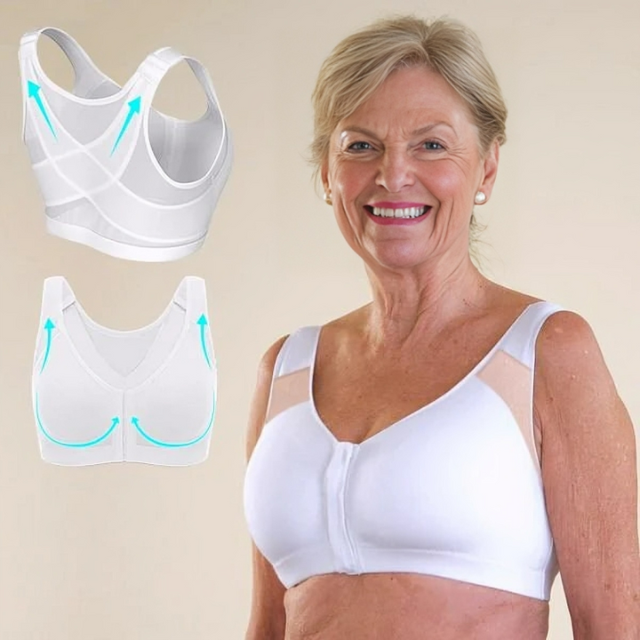 Bügelloser Damen-Stütz-BH mit Komfort &amp; Halt | Nahtloser Soft-BH ohne Bügel | 1+1 GRATIS