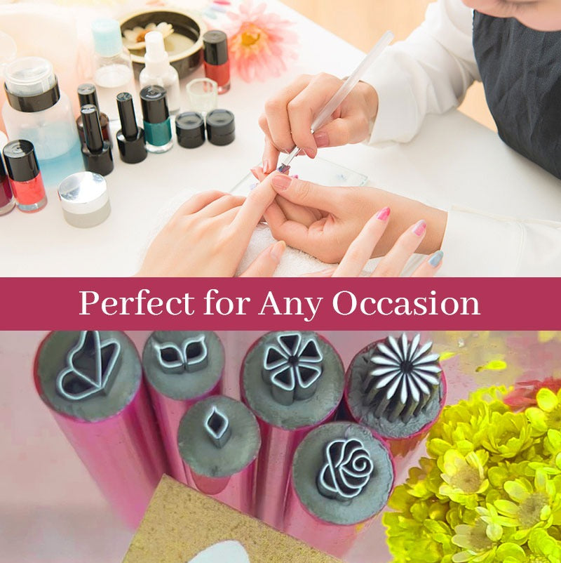 Nagelstempel Stift mit Präzisionsspitze | Schnell trocknende Nail Art Farbe für feine Designs | Kompakt &amp; einfach anzuwenden