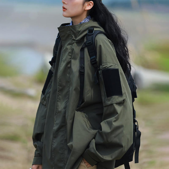 Softshelljacke | Wasserdichte Outdoor-Jacke mit Kapuze