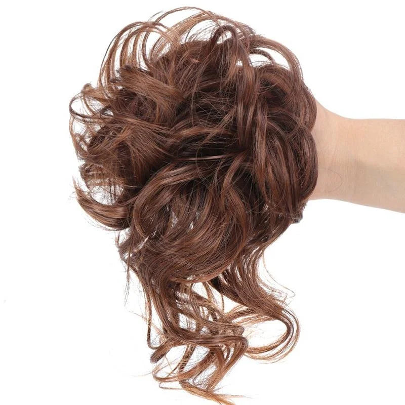 Dutt-Haarteil | Zum Anclippen für mehr Volumen, natürlicher Messy-Bun-Look und sicheren Halt