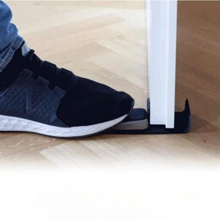 Selbstklebender Türstopper ohne Bohren | Rutschfester Türpuffer &amp; Bodenschutz | Rückstandslos entfernbar | 2er Set