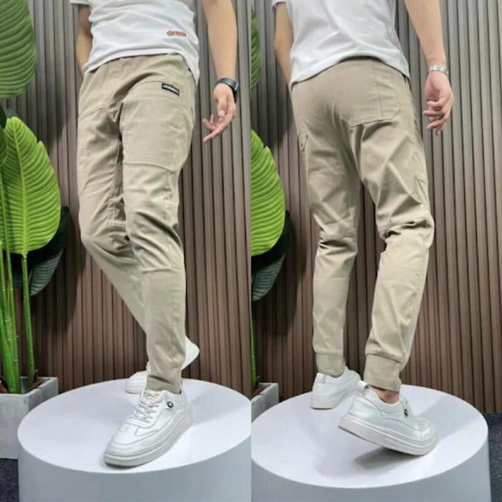 Pantaloni cargo da uomo con stretch | leggeri e flessibili per tutti i giorni, lavoro e tempo libero | vestibilità confortevole, versatili da abbinare
