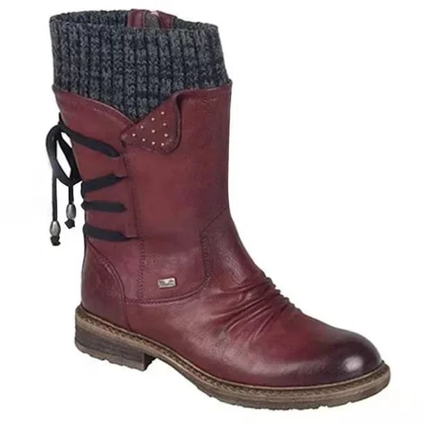 Olympie™ WinterStiefel | Wasserdicht, Warm &amp; Langlebig | Mid-Calf Design | Rutschfest &amp; Komfortabel