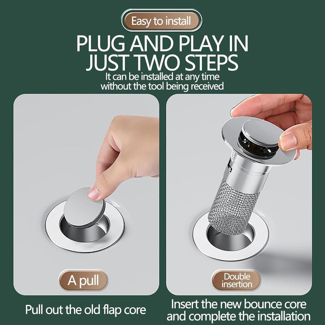 FlowGuard™ — Keep drains clear and protect precious treasures instantly