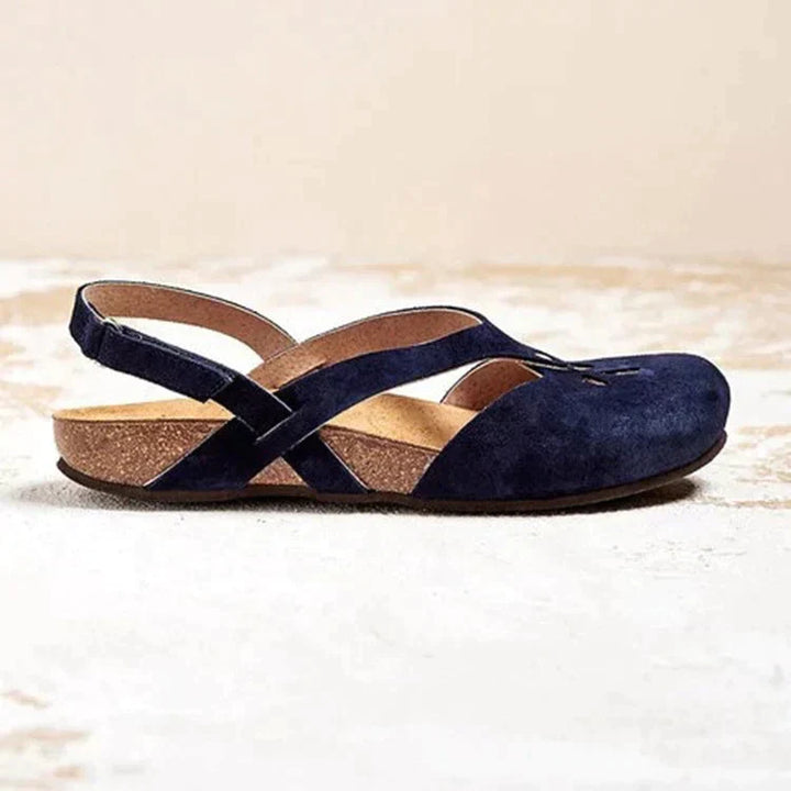 Orthopädische Sommer-Sandalen für Damen | Atmungsaktiv &amp; leicht für lange Tage | Komfort-Fußbett für entspanntes Gehen | Größen 34–48