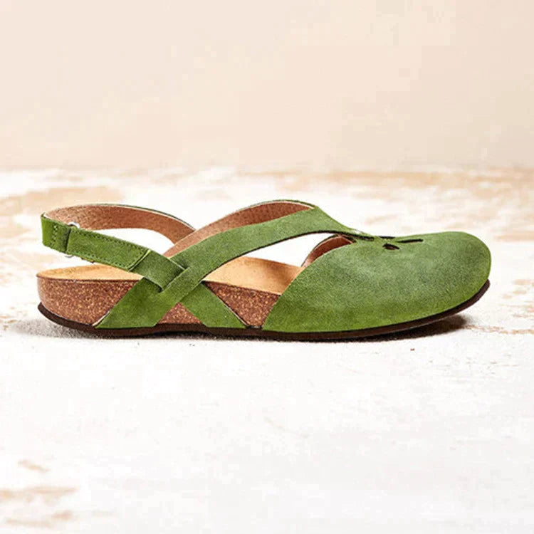 Orthopädische Sommer-Sandalen für Damen | Atmungsaktiv &amp; leicht für lange Tage | Komfort-Fußbett für entspanntes Gehen | Größen 34–48