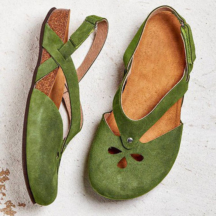 Orthopädische Sommer-Sandalen für Damen | Atmungsaktiv &amp; leicht für lange Tage | Komfort-Fußbett für entspanntes Gehen | Größen 34–48