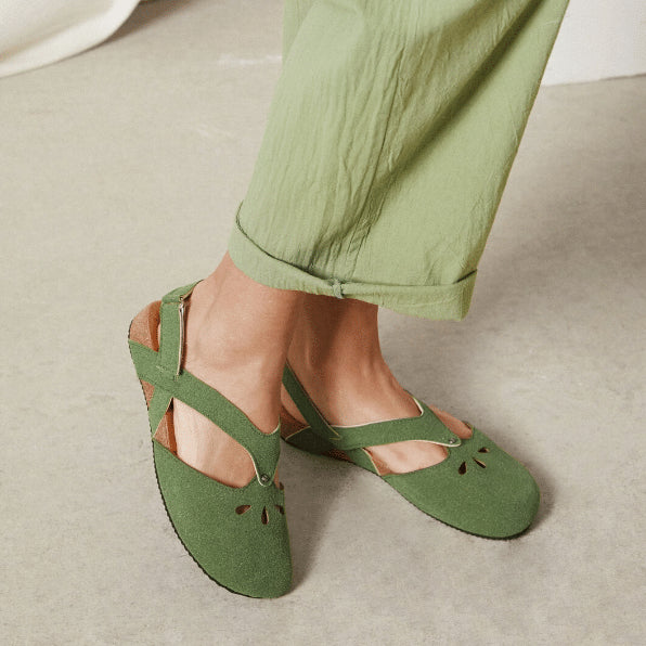 Orthopädische Sommer-Sandalen für Damen | Atmungsaktiv &amp; leicht für lange Tage | Komfort-Fußbett für entspanntes Gehen | Größen 34–48