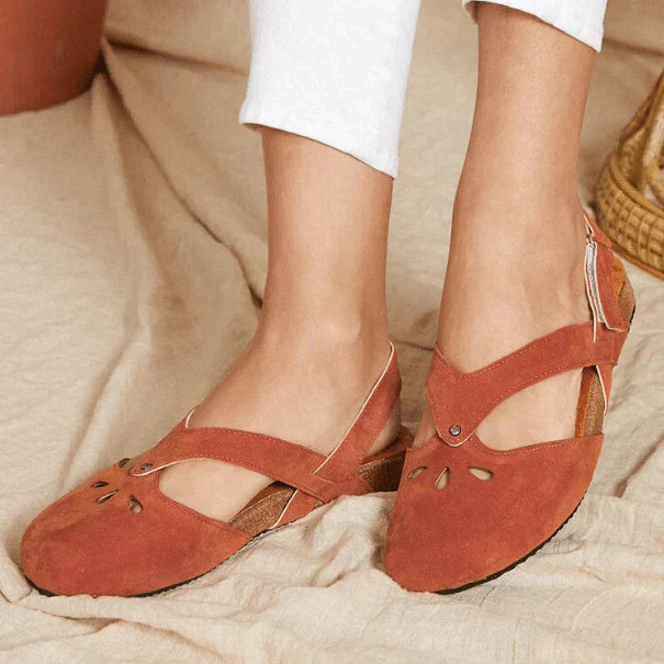 Orthopädische Sommer-Sandalen für Damen | Atmungsaktiv &amp; leicht für lange Tage | Komfort-Fußbett für entspanntes Gehen | Größen 34–48