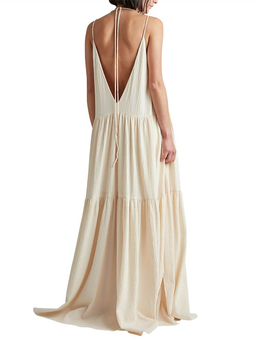 Kati elegant &amp; flowing maxi dress | Comfortable cut for everyday &amp; events | Timeless design, versatile combinations