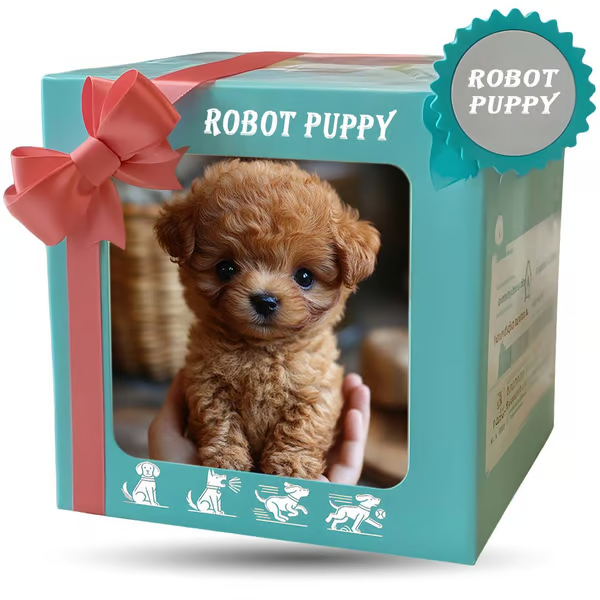 RoboPuppy – Realistischer Roboter-Welpe