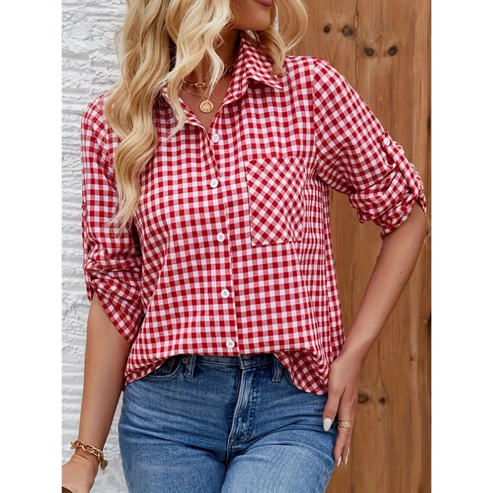 Christar - Camicia casual da donna