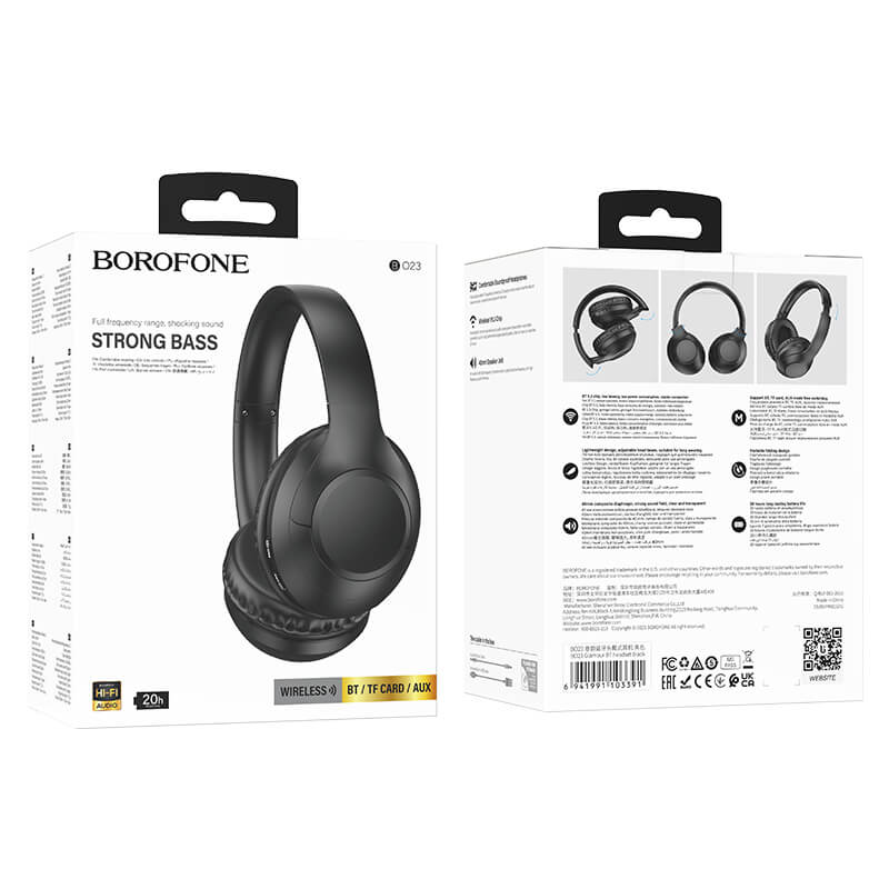 Bluetooth Kopfhörer | On-Ear-Headset mit Bluetooth 5.3, AUX, TF-Karte und bis zu 20 Std. Akkulaufzeit