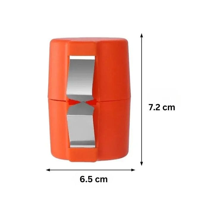 Apri uova set da cucina in silicone 2 pezzi | apre le uova pulitamente senza residui di guscio | lavabile in lavastoviglie, compatto 6,5×7 cm