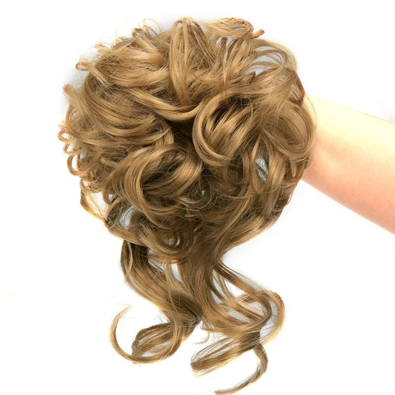 Dutt-Haarteil | Zum Anclippen für mehr Volumen, natürlicher Messy-Bun-Look und sicheren Halt