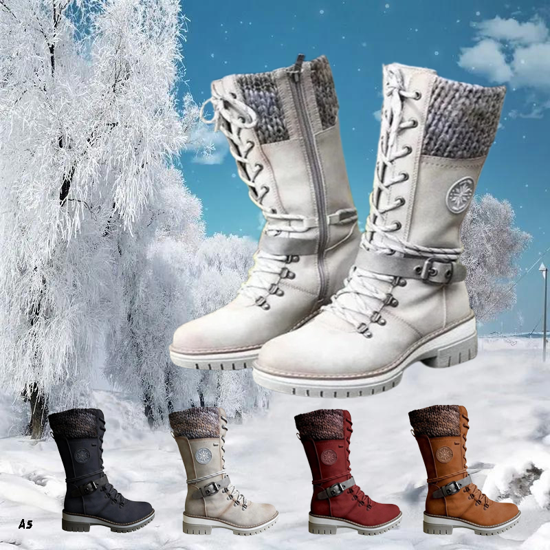 Luzie™ Winter-ready waterproof knee snow boots
