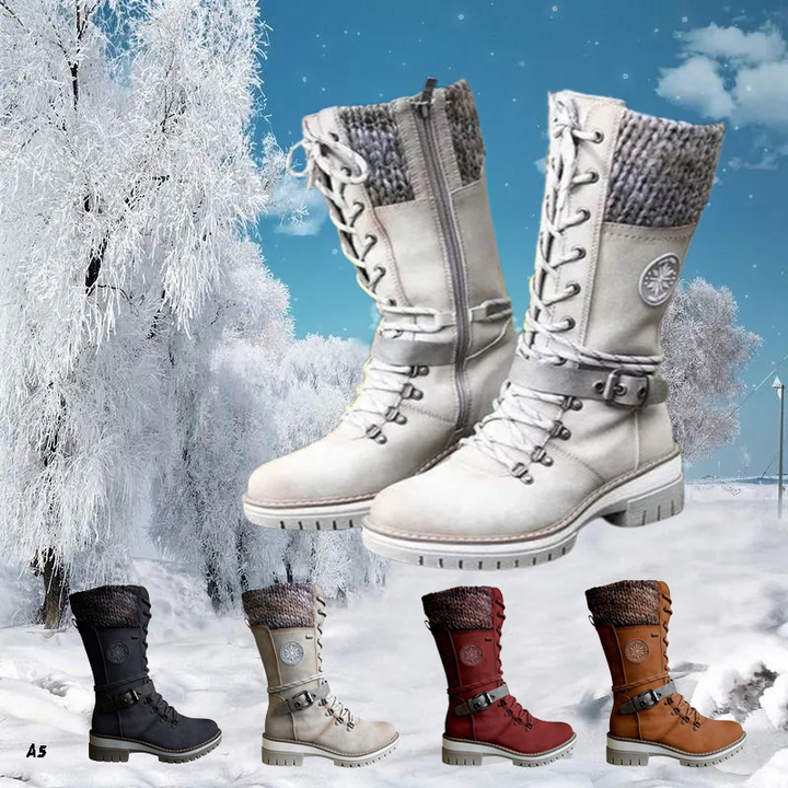 Luzie™ Winter-ready waterproof knee snow boots