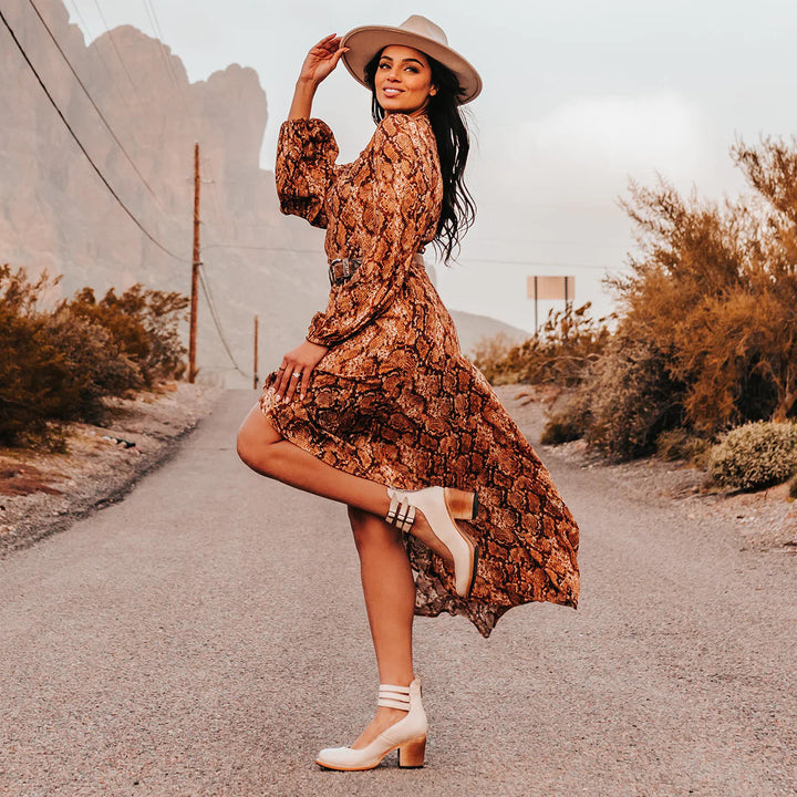 Orthopädische Damen High Heels | Elegante Absatzschuhe mit Komfortpolsterung | Rutschfeste Sohle für Alltag &amp; Anlässe