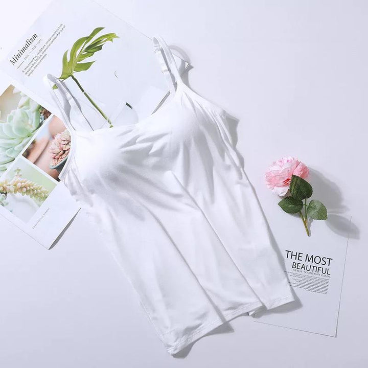Alwine™ spaghetti con reggiseno imbottito