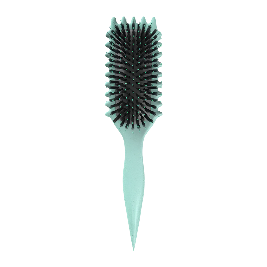 Stylingbürste für definierte Locken &amp; Wellen | Vegane „Wildschwein“-Borsten | Präzise Kontrolle, sanft zu Haar | Für Curl-Definition zuhause