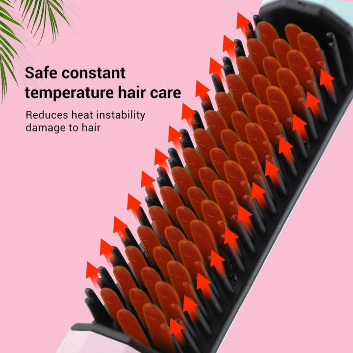 StraightenComb™ Fast and sleek results