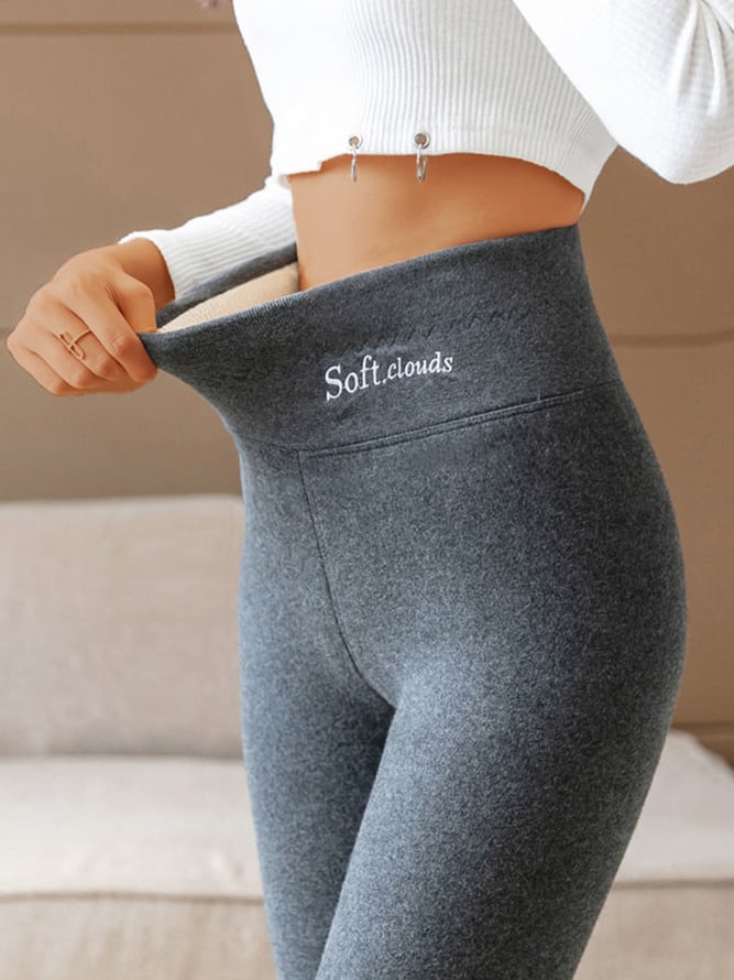Naisten thermo-legginssit fleecevuorella | erityisen lämpimät ja joustavat | 9/10-pituus, muotoileva istuvuus | S–4XL