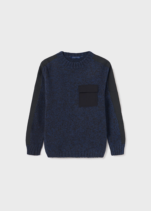 Jungen Pullover mit Baumwollanteil | Bequemer Kinderpullover aus weicher Stoffqualität für Alltag, Schule und Freizeit