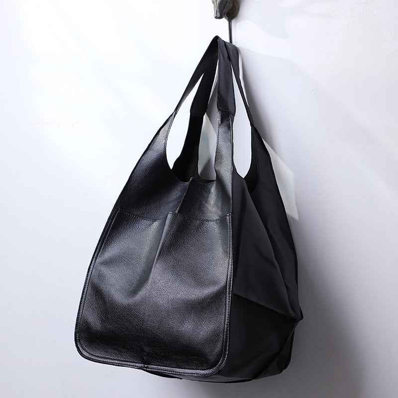 Damen Shopper Tasche aus Kunstleder | Große Handtasche mit Viel Stauraum | Elegant, Geräumig &amp; Perfekt für Alltag und Reisen