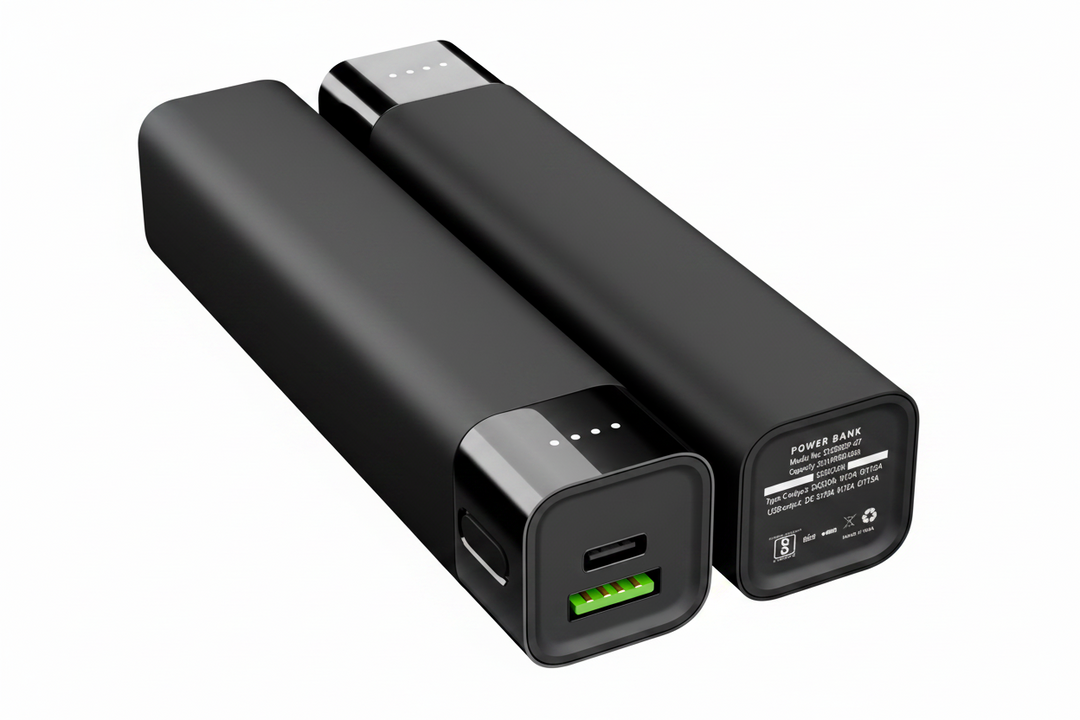 Mini-Powerbank 5000 mAh – Coolnut 18-W-Schnelllade-Powerbank für unterwegs