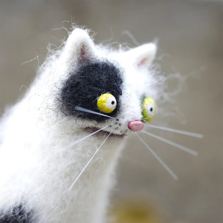 🎁Gyapjúfilc társak – különc kézzel készített kísérők🐱