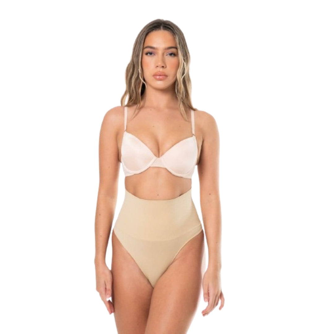 High-Waist Shaping-Höschen für Damen | Glättet Bauch &amp; Taille sanft | Unsichtbar unter Kleidung, atmungsaktiv | Alltagskomfort