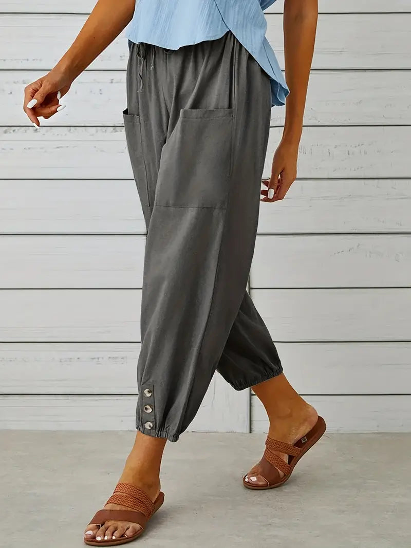 Kurze Sommerhose Für Damen | Kordelzug