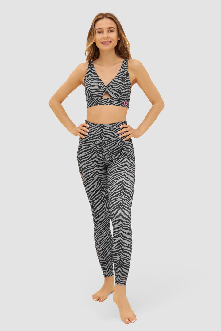Yoga-Leggings Damen | Blickdichte Sportleggings mit hohem Bund