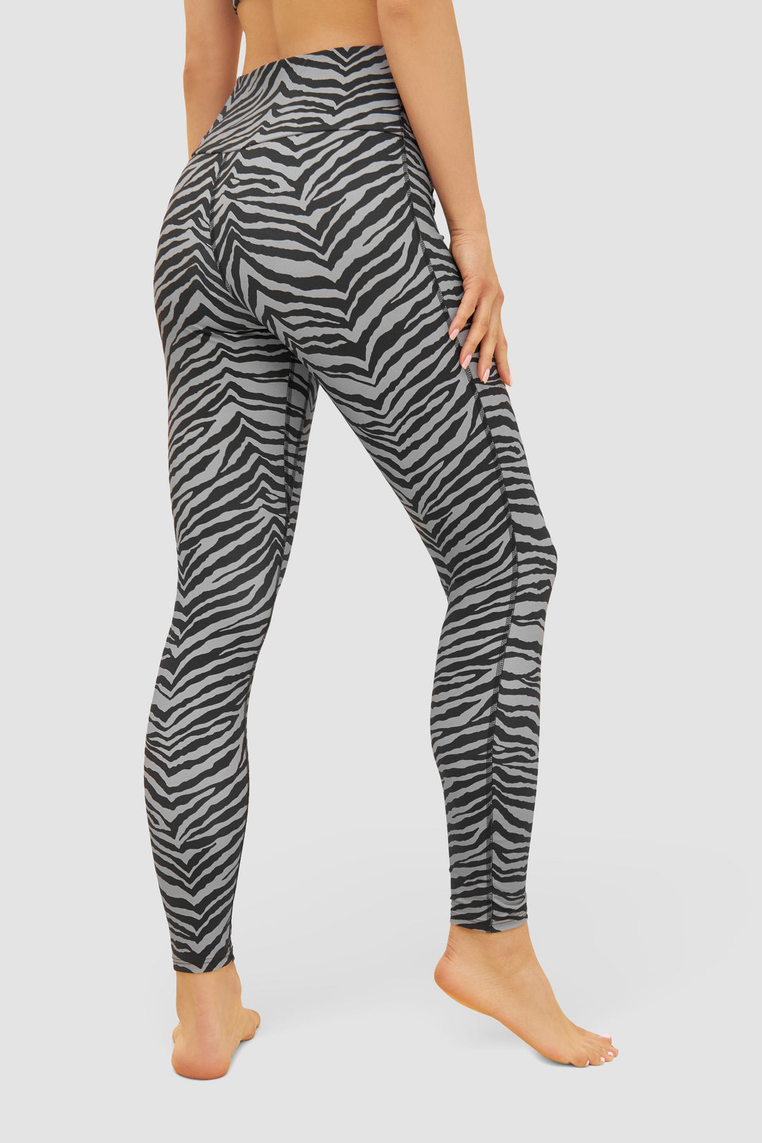 Yoga-Leggings Damen | Blickdichte Sportleggings mit hohem Bund