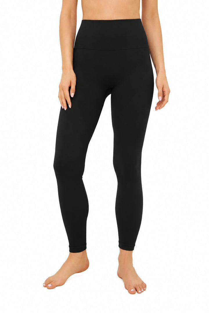 Yoga-Leggings Damen | Nahtlose Sportleggings mit hohem Bund