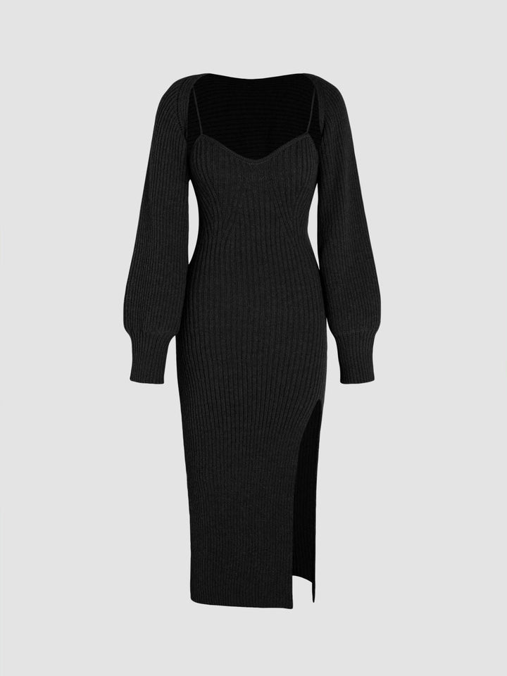 Raphaela™ | Neulemidimekko &amp; crop-top