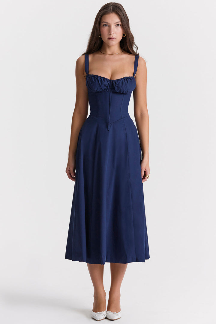 Damen Korsettkleid Elegant &amp; Figurbetont | Sommerkleid mit Femininer Silhouette | Für Partys, Hochzeiten &amp; Besondere Anlässe