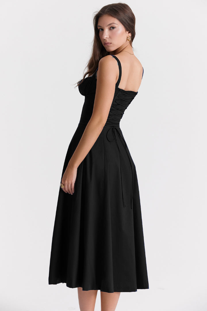 Damen Korsettkleid Elegant &amp; Figurbetont | Sommerkleid mit Femininer Silhouette | Für Partys, Hochzeiten &amp; Besondere Anlässe