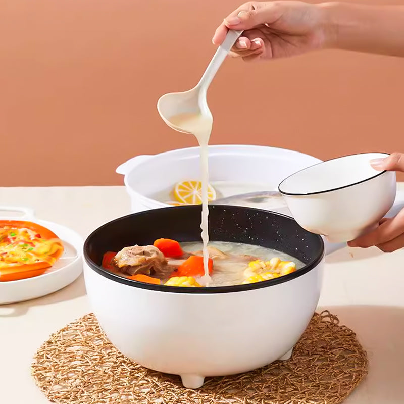 Electric multi-cooker 3–4 L | Roasting, braising, steaming &amp; cooking | Non-stick, timer 1–12 h | Compact with keep warm function