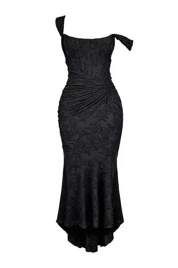 Damen Maxikleid Luftige Stoffqualität | Figurbetonte Passform | Eleganter Sommer-Look für Alltag &amp; besondere Anlässe