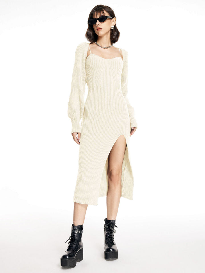 Raphaela™ | Neulemidimekko &amp; crop-top
