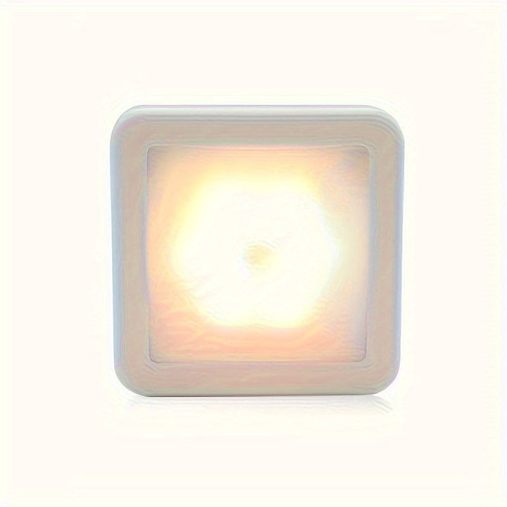 LED Nachtlicht mit Bewegungsmelder und PIR-Sensor | Kabellose Nachtlampe mit Batteriebetrieb für Flur, Schlafzimmer und Bad