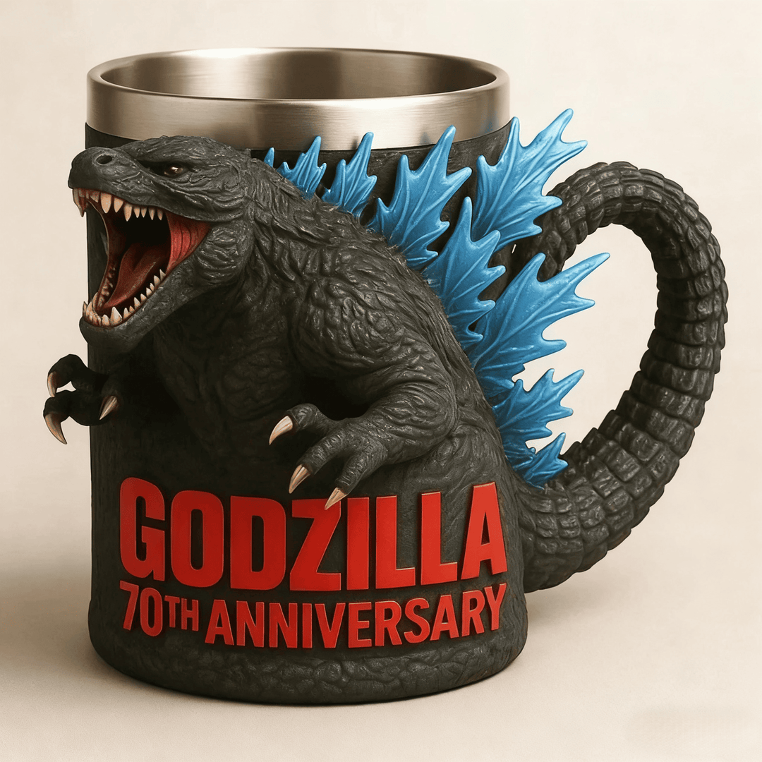 Monster-themed 3D mug